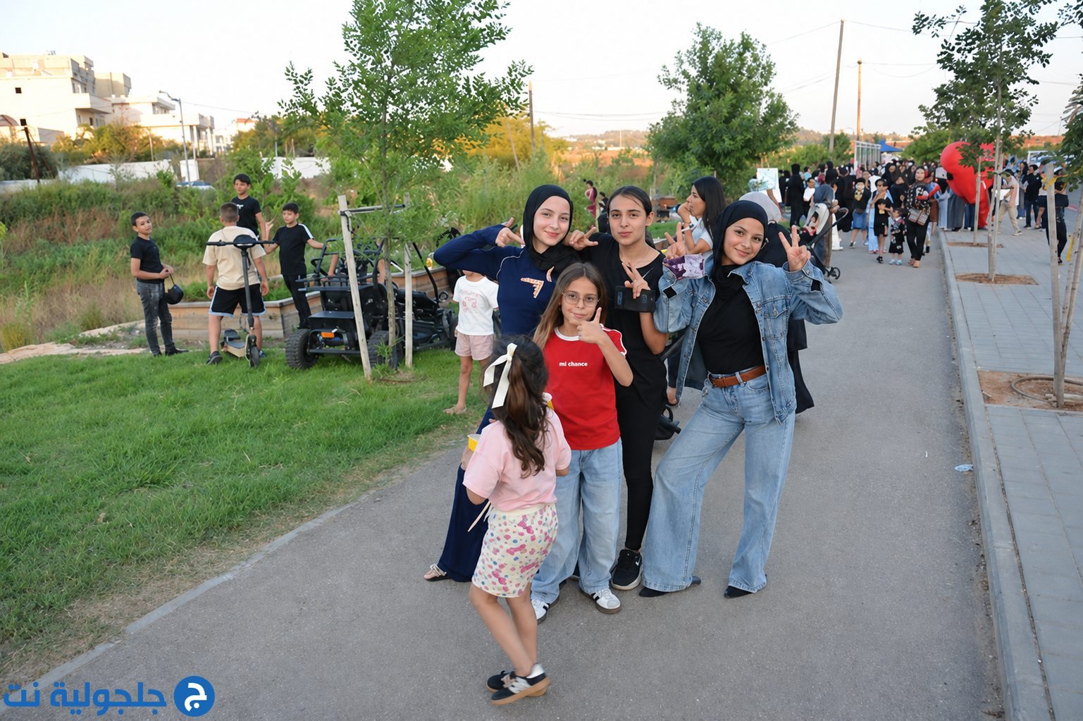 فعاليات باحضان الطبيعة في وادي قانا في جلجولية